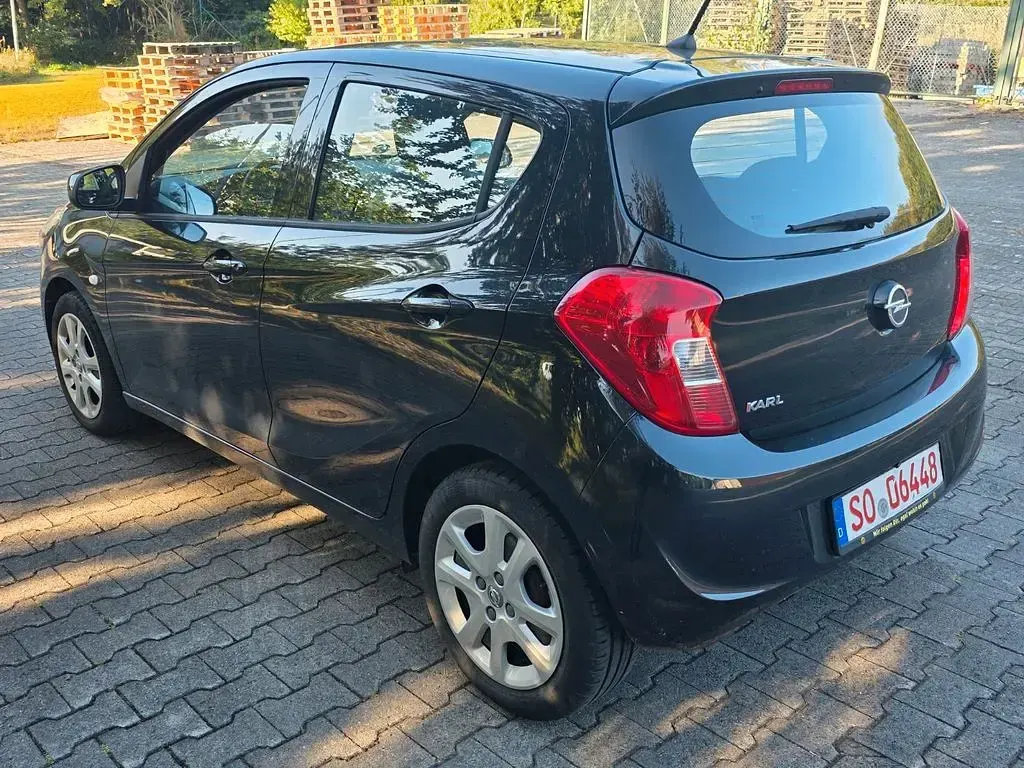 Gebraucht Opel Karl 75 PS (55 kW) 2015 Schwarz Kleinwagen