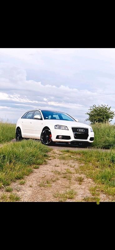 Gebraucht Audi A3 S-Line 160 PS (117 kW) 2009 Weiß Kleinwagen