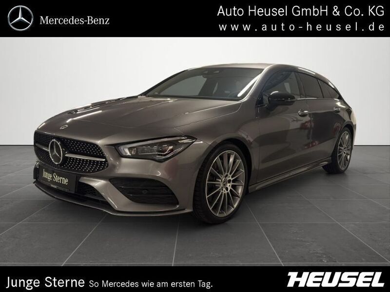 Metalliclack mountaingrau Gebraucht 2021 Mercedes CLA250 AMG Limousine | 33.900 € (Superpreis) - Bild 1/4