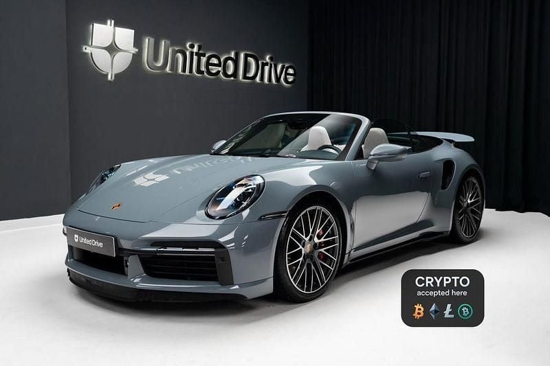 Grau Gebraucht 2024 Porsche 911 Turbo Cabriolet Cabrio | 205.000 € (Superpreis) - Bild 1/4