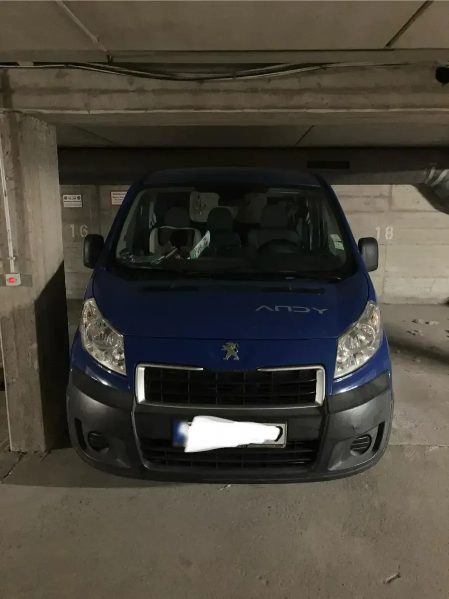 Gebraucht Peugeot Expert 90 PS (66 kW) 2014 Blau Van