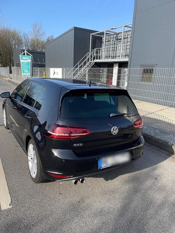 Gebraucht VW Golf VII GTD 184 PS (135 kW) 2015 Schwarz Kleinwagen