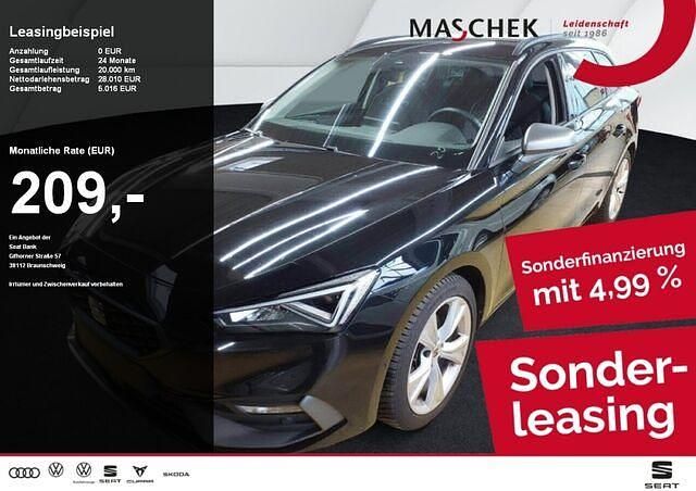 Midnight schwarz Gebraucht 2024 Seat Leon ST FR Kombi | 26.840 € (Fairer Preis) - Bild 1/2