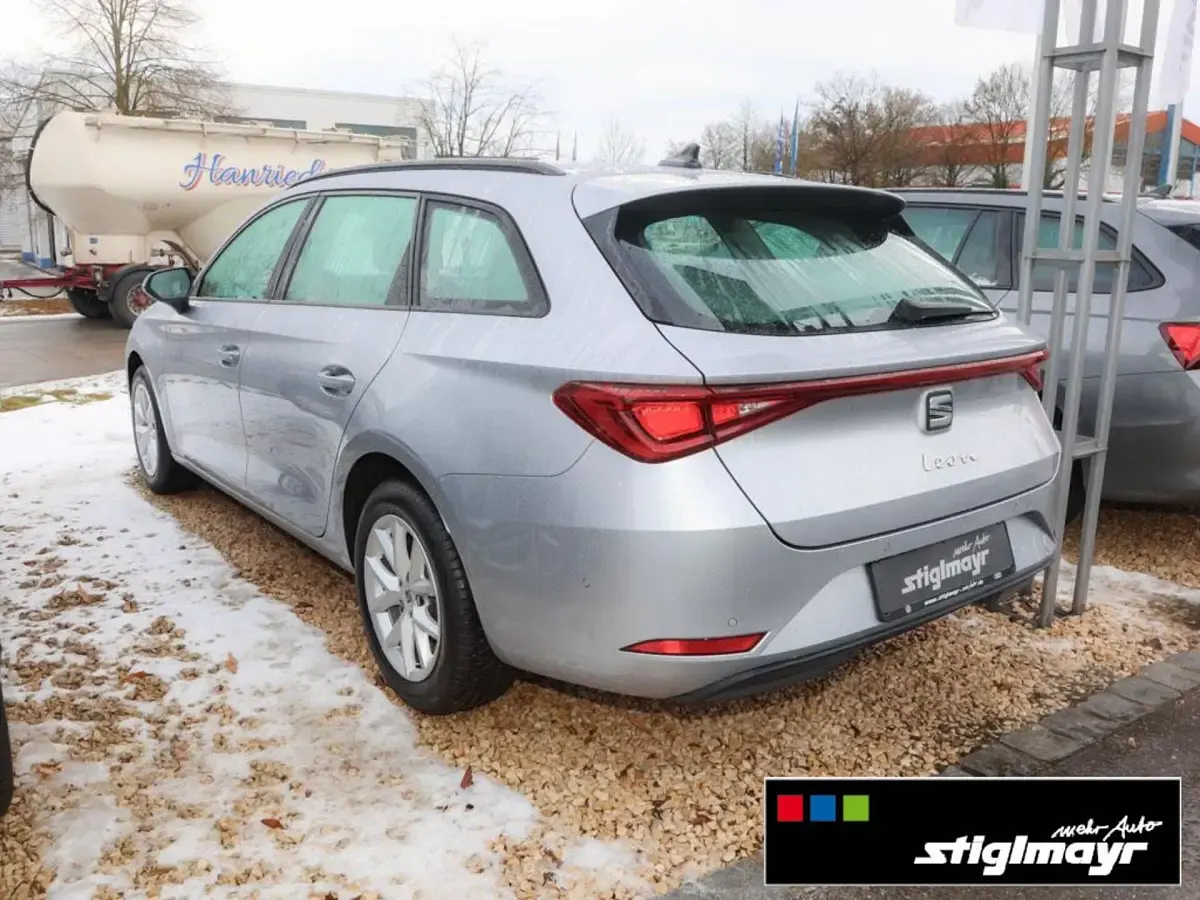 Brugt Seat Leon ST Style 150 HK (110 kW) 2023 Sølv Stationcar