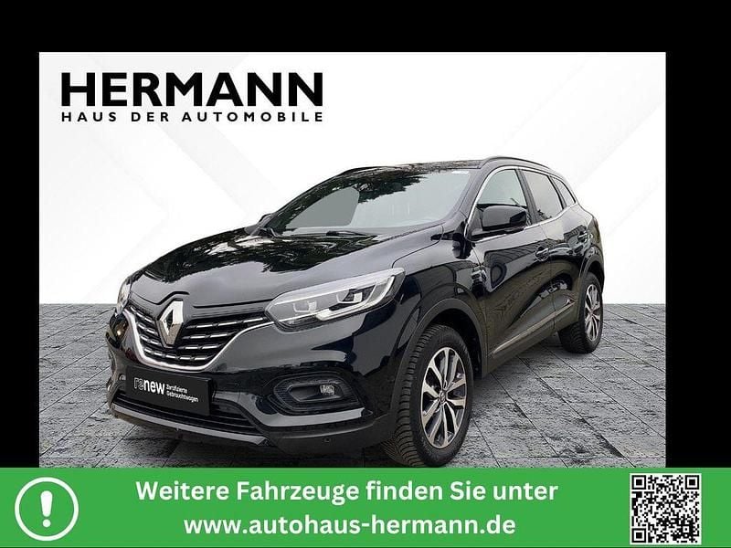 Black pearlschwarz metallic ( Gebraucht 2021 Renault Kadjar Black Edition SUV | 18.990 € (Fairer Preis) - Bild 1/4