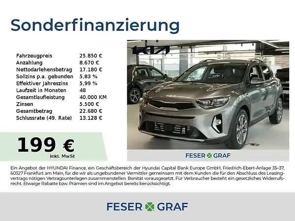 Astrograu met. Neu 2025 Kia Stonic SUV | 27.350 € (Teuer) - Bild 1/4
