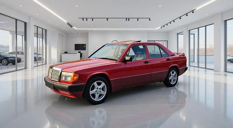 Gebraucht Mercedes 190 109 PS (80 kW) 1990 Rot Limousine