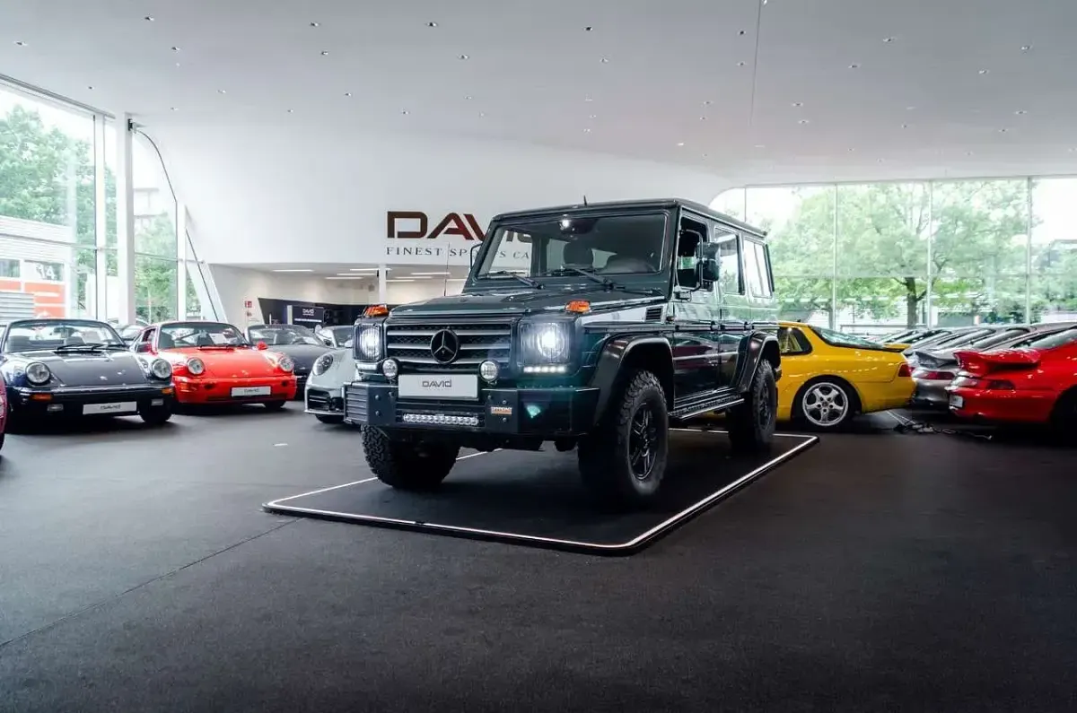 Gebraucht Mercedes G350 245 PS (180 kW) 2016 Periklasgrün metallic SUV
