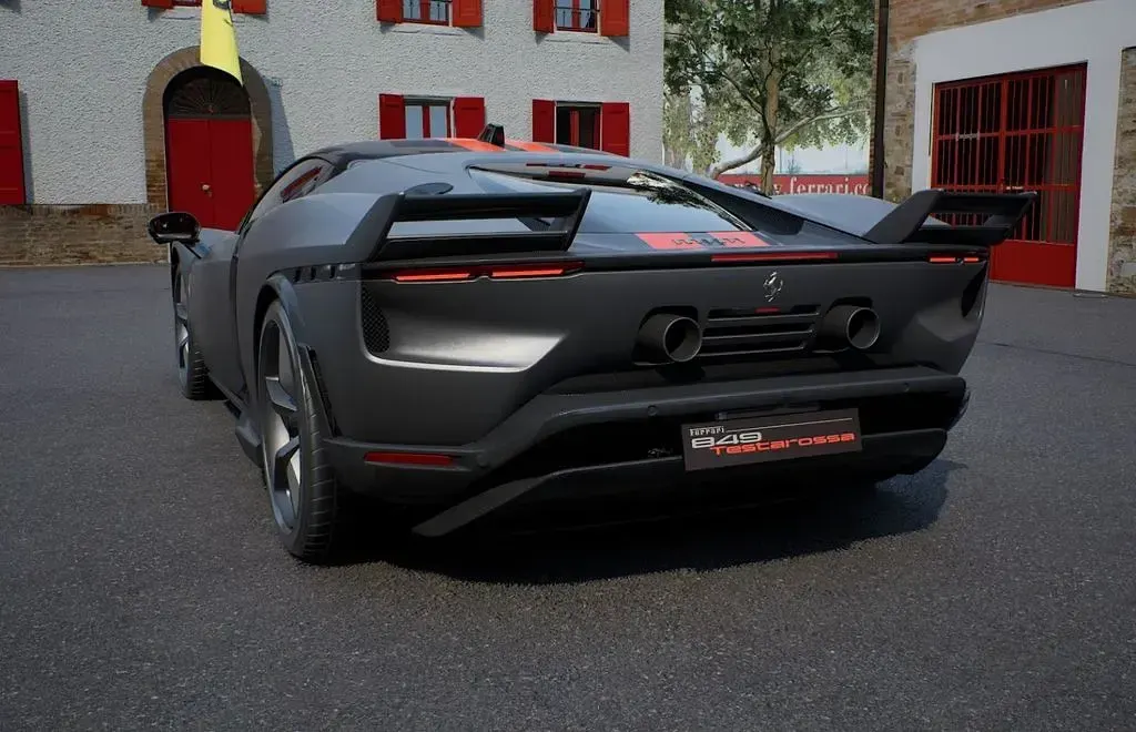 Neu Ferrari Testarossa 2026 Grau