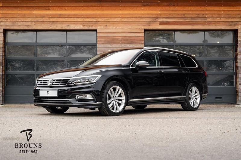 Gebraucht VW Passat R-line 150 PS (110 kW) 2018 Schwarz Kombi