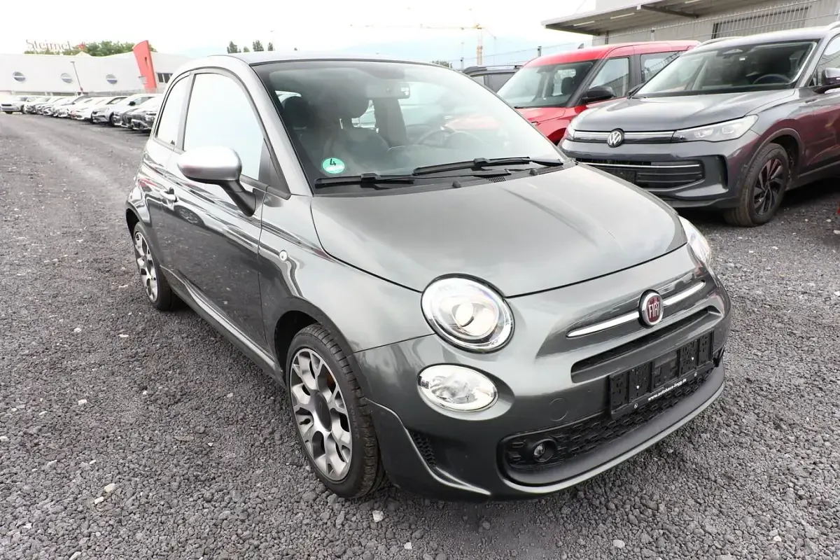 Gebraucht Fiat 500C Rockstar 69 PS (50 kW) 2021 Colosseo grau metallic Cabrio