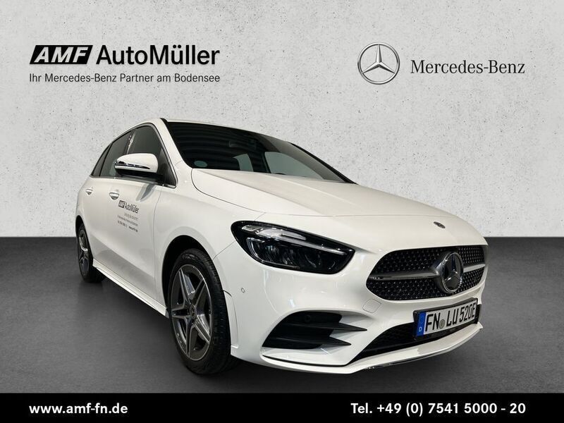 Unilack polarweiß Gebraucht 2023 Mercedes B250e AMG line Van / Kleinbus | 34.400 € (Guter Preis) - Bild 1/4