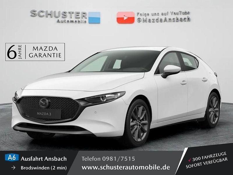Grau Neu 2024 Mazda 3 Limousine | 26.180 € (Guter Preis) - Bild 1/3