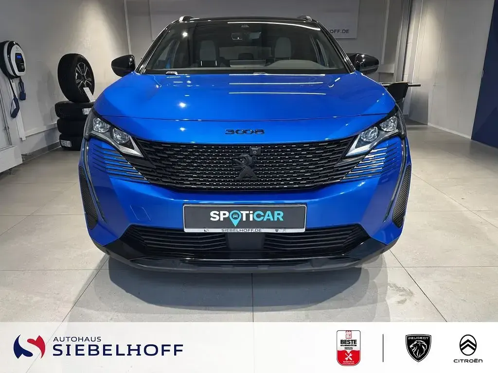 Gebraucht Peugeot 3008 GT 224 PS (164 kW) 2022 Vertigo blau SUV