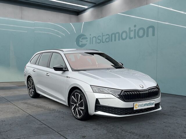 Silber Neu 2024 Skoda Octavia SportLine Kombi | 39.823 € - Bild 1/2