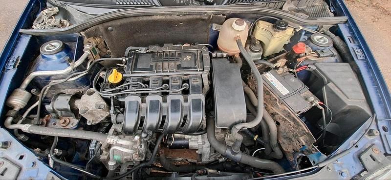 Gebraucht Renault Clio II 2001 Blau Kleinwagen