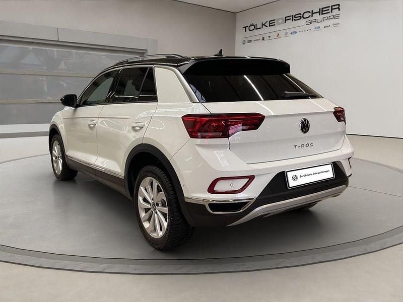 Gebraucht VW T-Roc Style 150 PS (110 kW) 2025 Weiß SUV