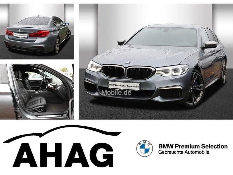 Blau Gebraucht 2020 BMW M550 Sport Line Limousine | 39.380 € (Superpreis) - Bild 1/4