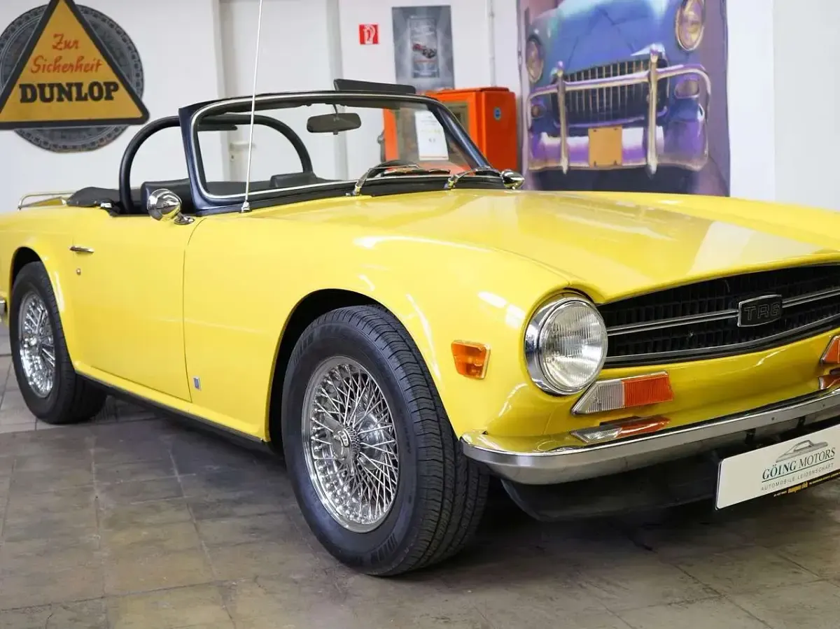Gebraucht Triumph TR6 106 PS (77 kW) 1973 Gelb Cabrio