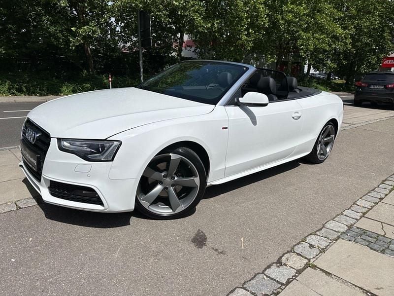 Gebraucht Audi A5 Cabriolet S-Line 170 PS (125 kW) 2013 Weiß Cabrio