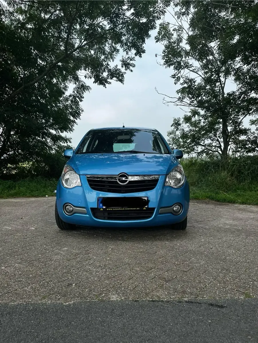 Gebraucht Opel Agila 65 PS (47 kW) 2010 Blau Kleinwagen