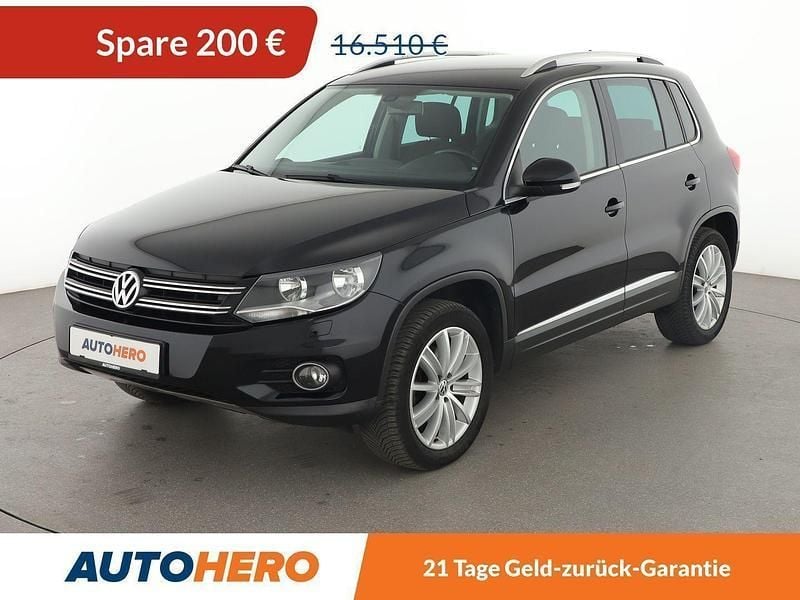 Schwarz Gebraucht 2015 VW Tiguan Style SUV | 16.310 € (Fairer Preis) - Bild 1/3