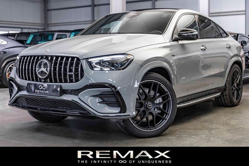 Grau Neu 2025 Mercedes GLE53 AMG Premium Plus Coupé | 122.450 € (Fairer Preis) - Bild 1/4