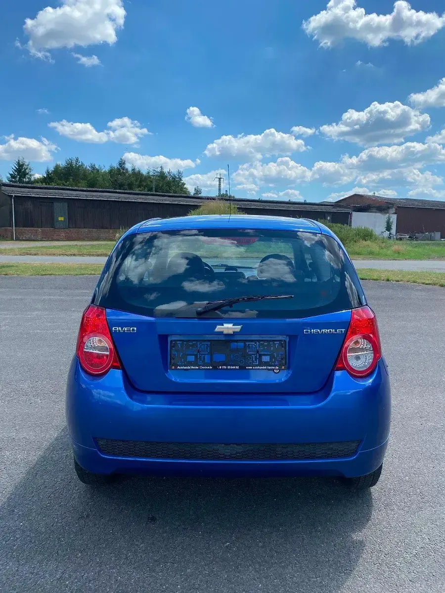 Gebraucht Chevrolet Aveo SE 84 PS (61 kW) 2010 Blau Limousine