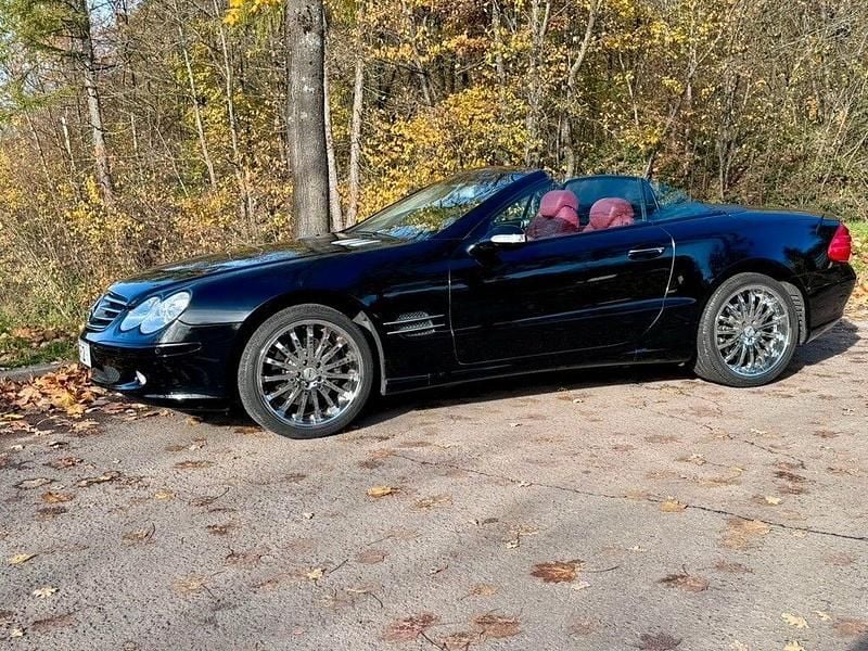 Schwarz Gebraucht 2003 Mercedes SL500 Cabrio | 20.000 € (Superpreis) - Bild 1/4