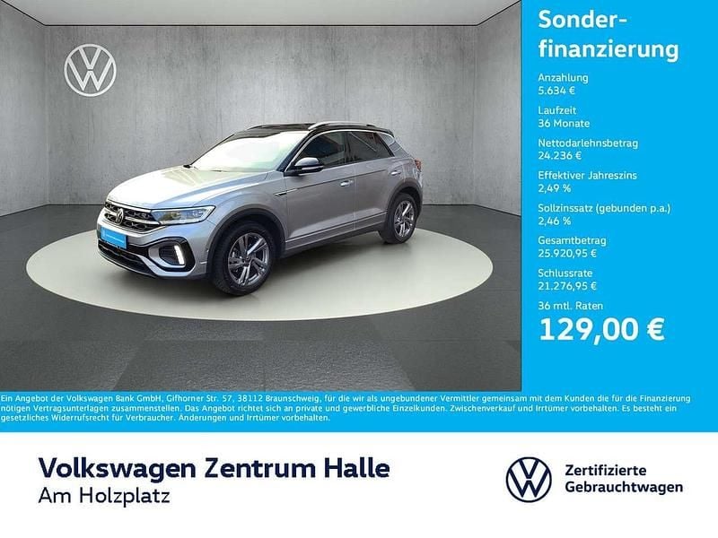 Pyritsilber metallic Gebraucht 2025 VW T-Roc R-line SUV | 29.870 € (Guter Preis) - Bild 1/4