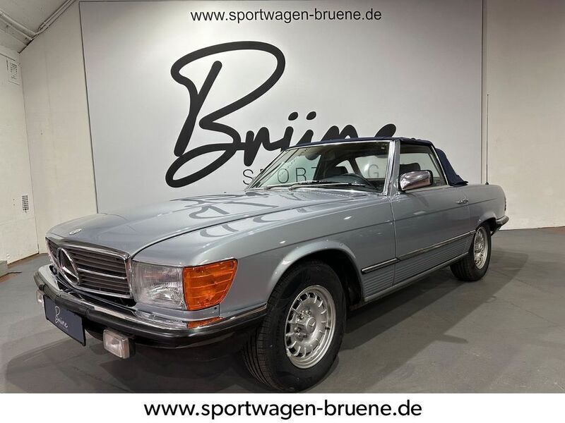 Blau Gebraucht 1984 Mercedes SL380 Cabrio | 25.900 € - Bild 1/4