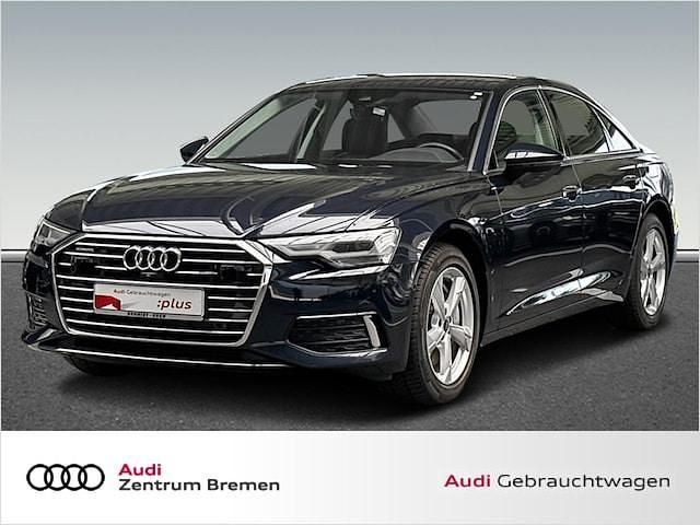 Firmamentblau metallic Gebraucht 2021 Audi A6 Ambiente Limousine | 36.985 € (Fairer Preis) - Bild 1/4
