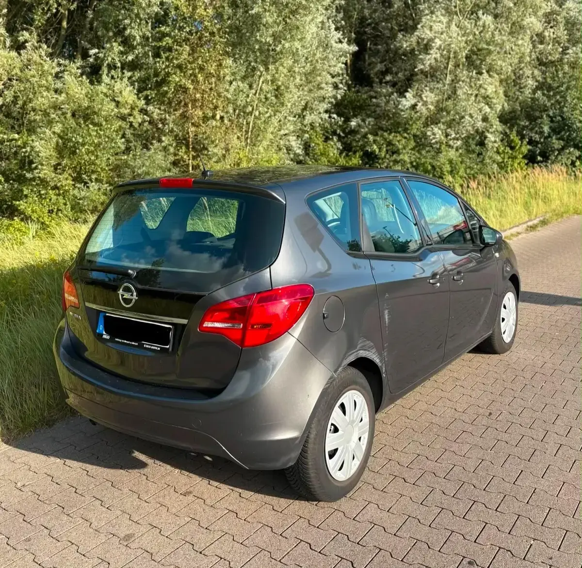 Gebraucht Opel Meriva 105 PS (77 kW) 2011 Grau Van / Kleinbus