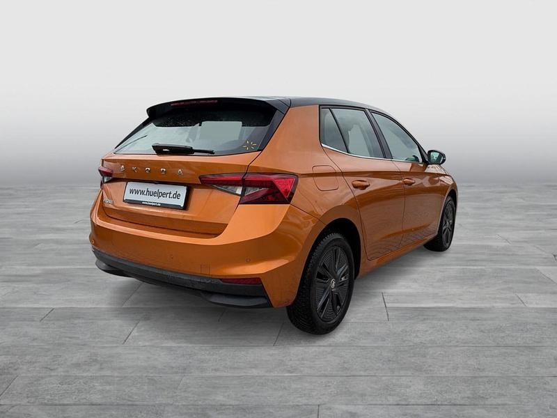 Gebraucht Skoda Fabia Style 110 PS (80 kW) 2022 Orange Kleinwagen