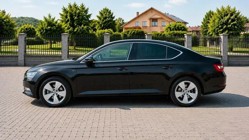 Gebraucht Skoda Superb Style 120 PS (88 kW) 2017 Schwarz Limousine