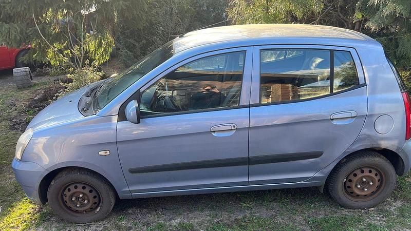 Gebraucht Kia Picanto LX 65 PS (47 kW) 2005 Blau Kleinwagen