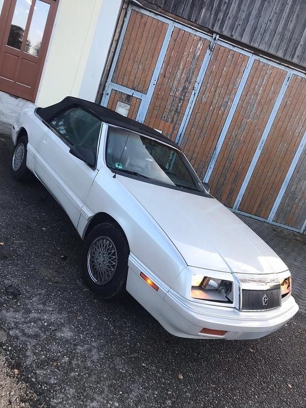 Weiß Gebraucht 1988 Chrysler Le Baron Cabrio | 1.300 € - Bild 1/4
