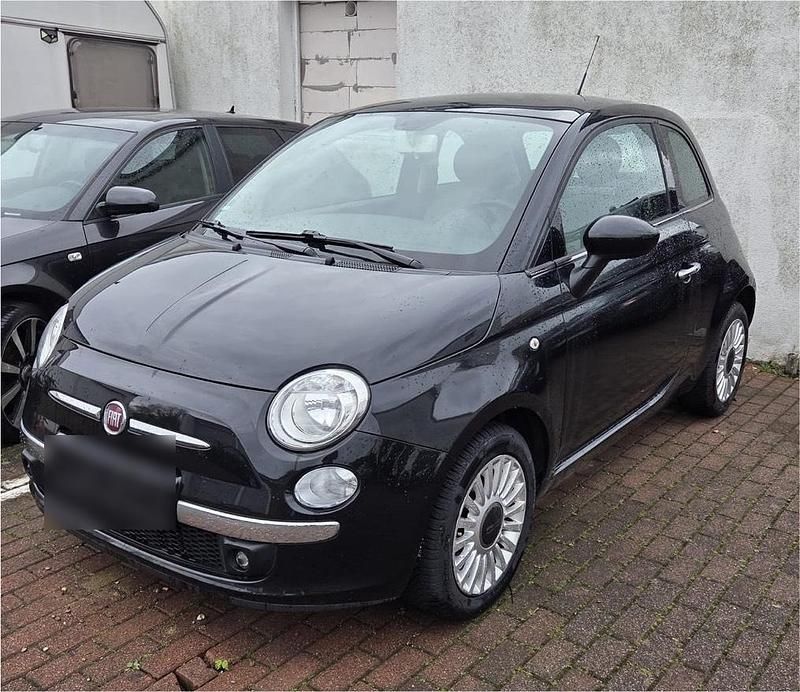 Gebraucht Fiat 500 Lounge 69 PS (50 kW) 2012 Schwarz Kleinwagen