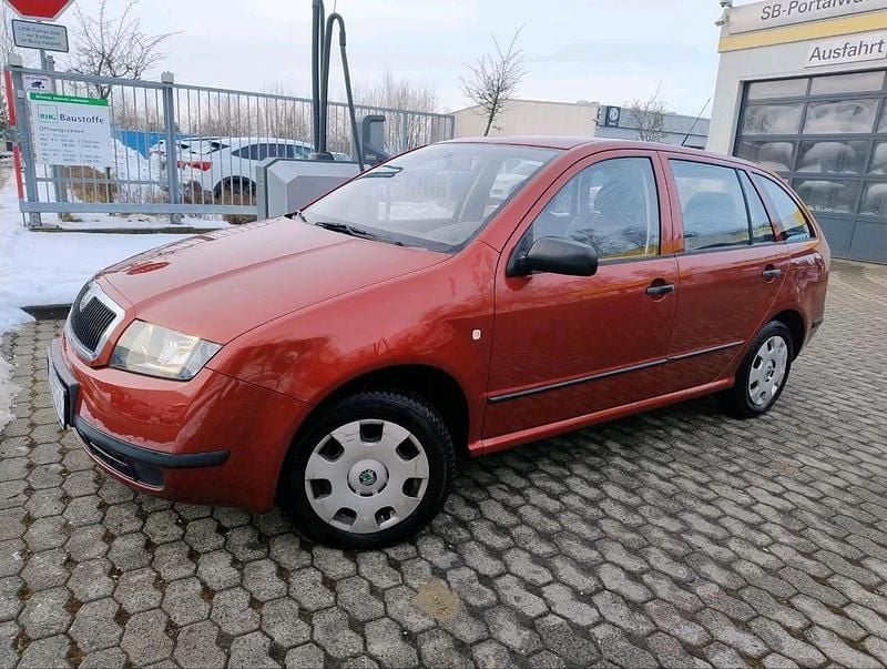 Gebraucht Skoda Fabia 64 PS (47 kW) 2003 Rot Kombi