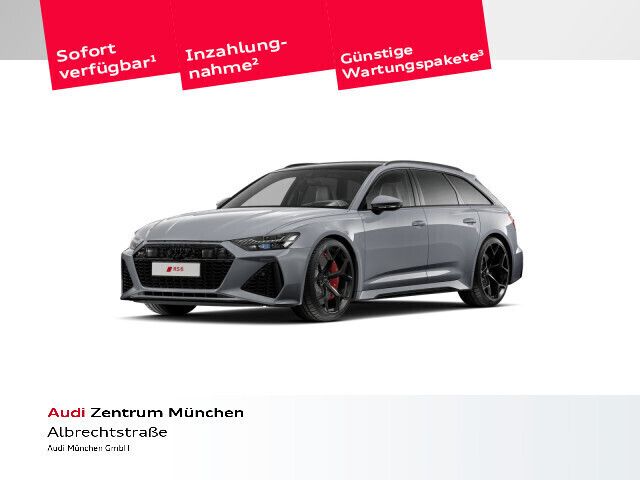 Grau Gebraucht 2022 Audi RS6 Performance Kombi | 161.430 € - Bild 1/2