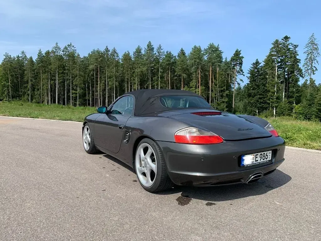 Second-hand Porsche Boxster 228 CP (167 kW) 2004 Gri Cabrio