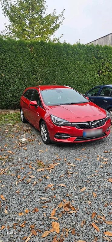 Gebraucht Opel Astra 122 PS (89 kW) 2020 Rot Kombi
