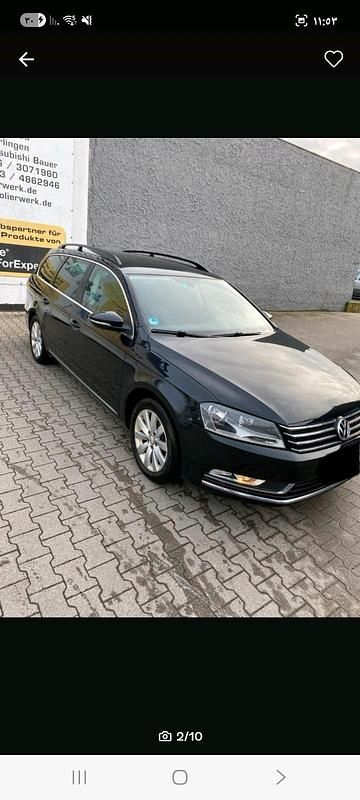 Gebraucht VW Passat Comfortline 122 PS (89 kW) 2011 Schwarz Kombi
