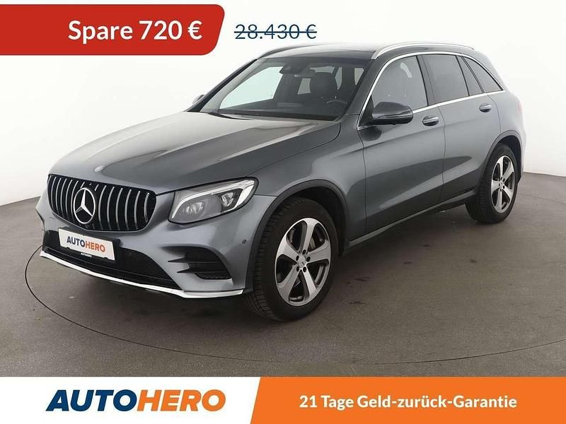Selenitgrau Gebraucht 2015 Mercedes GLC250 AMG line SUV | 27.710 € (Fairer Preis) - Bild 1/3
