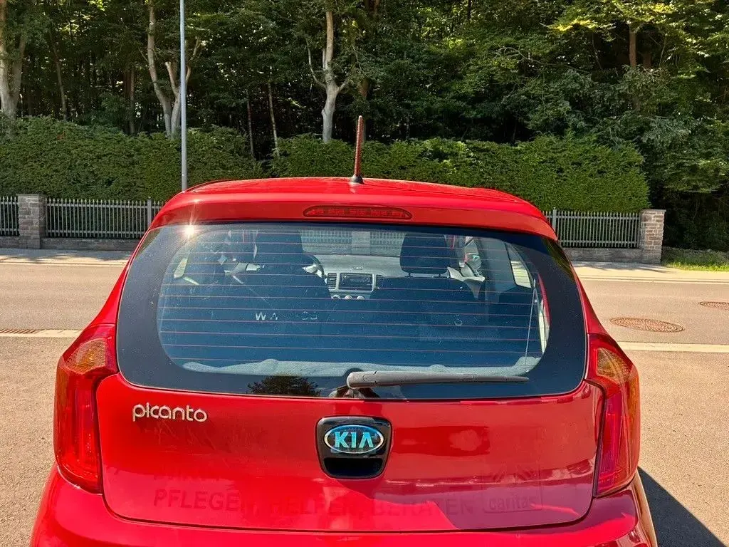 Gebraucht Kia Picanto Edition 7 69 PS (50 kW) 2015 Rot Kleinwagen