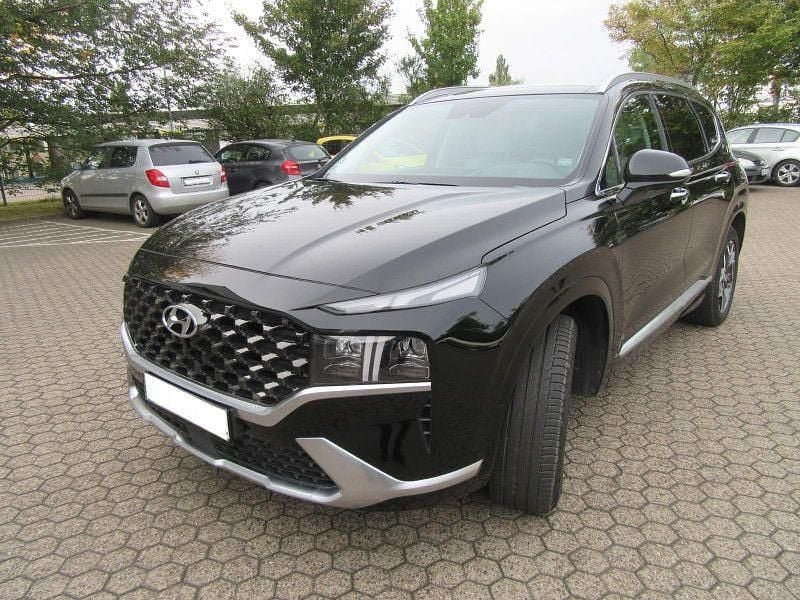 Schwarz Gebraucht 2021 Hyundai Santa Fe Signature SUV | 30.540 € (Guter Preis) - Bild 1/4