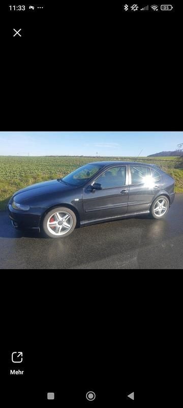 Gebraucht Seat Leon CUPRA 204 PS (150 kW) 2002 Schwarz Kleinwagen