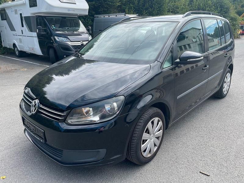 Schwarz Gebraucht 2010 VW Touran Van / Kleinbus | 3.300 € (Superpreis) - Bild 1/4