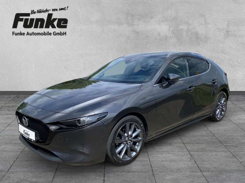 Machine gray Gebraucht 2020 Mazda 3 Selection Kleinwagen | 19.290 € (Fairer Preis) - Bild 1/4