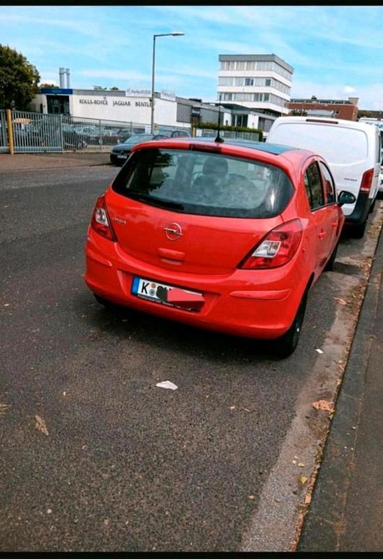 Gebraucht Opel Corsa 90 PS (66 kW) 2009 Rot Kleinwagen